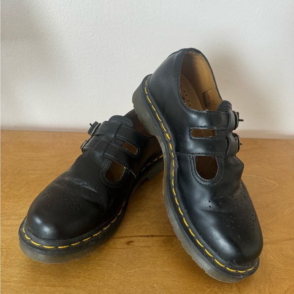 Dr. Martens Black Leather Mary Jane’s - Picture 2 of 7